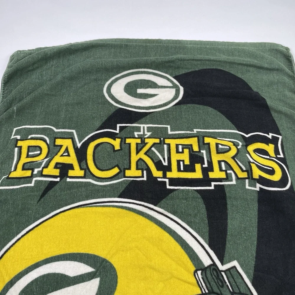 Vintage NFL Green Bay Packers 1996 Beach / Pool Towel RARE